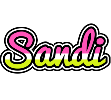 Sandi candies logo