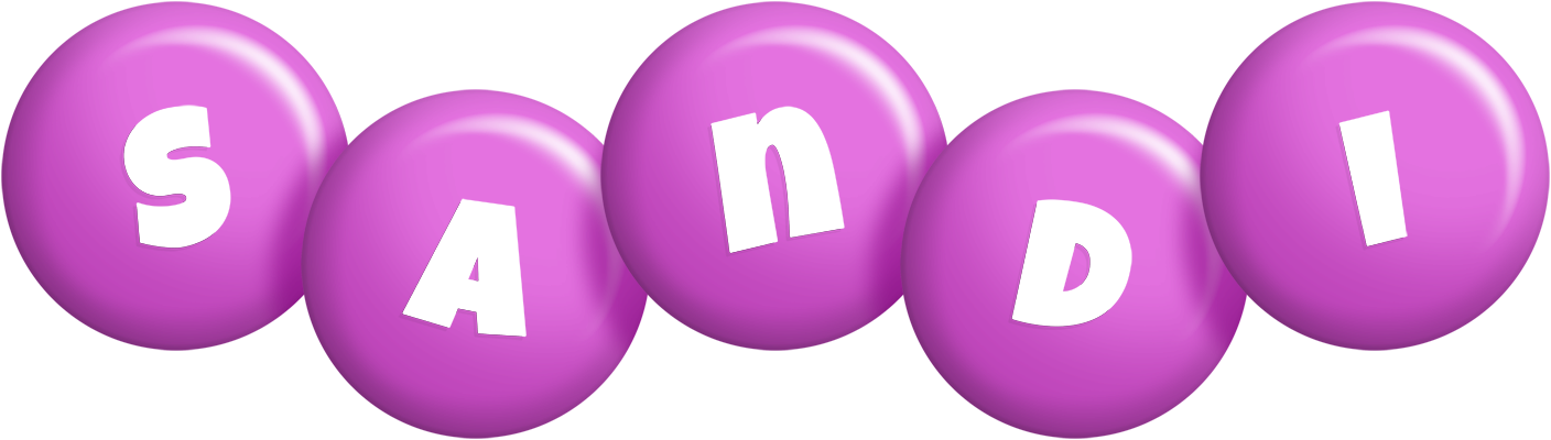 Sandi candy-purple logo
