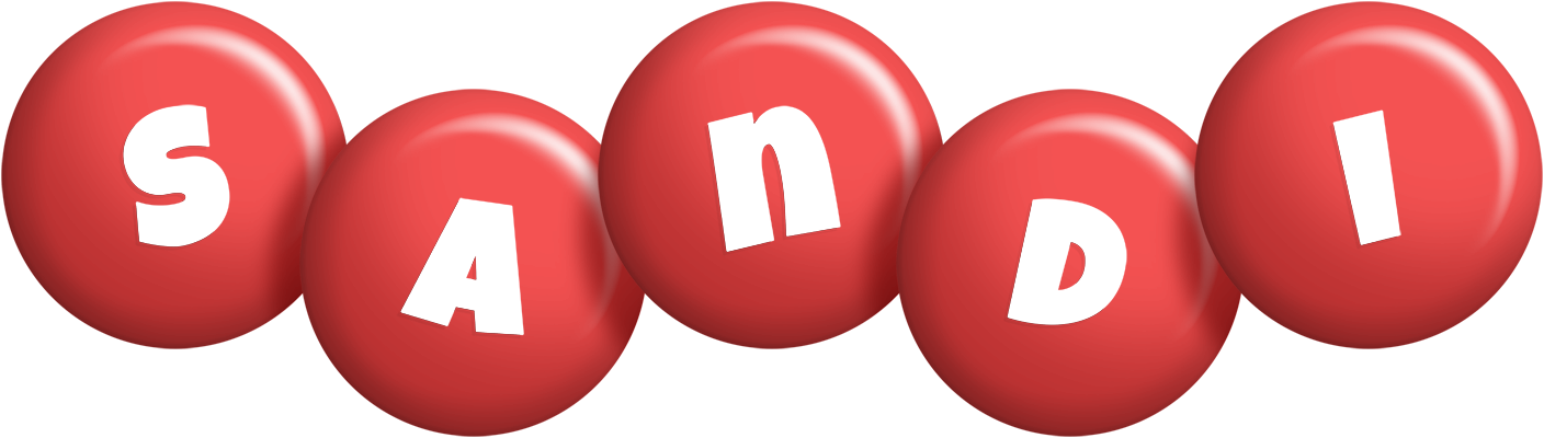 Sandi candy-red logo