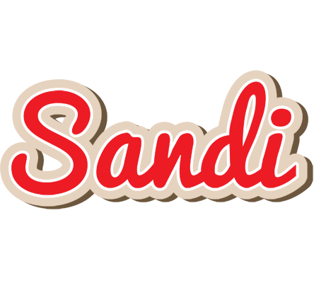 Sandi chocolate logo