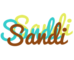 Sandi cupcake logo