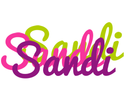 Sandi flowers logo