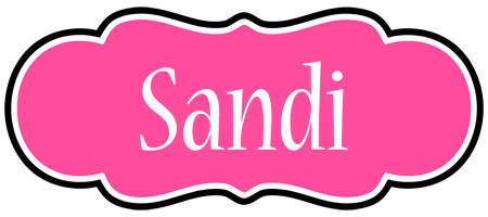 Sandi invitation logo