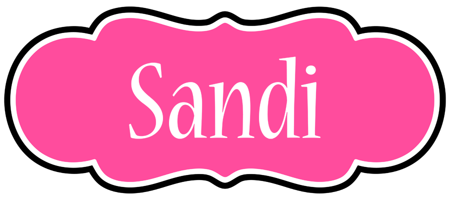 Sandi invitation logo