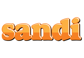 Sandi orange logo