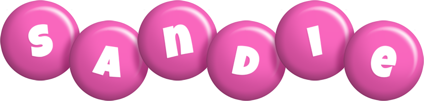 Sandie candy-pink logo