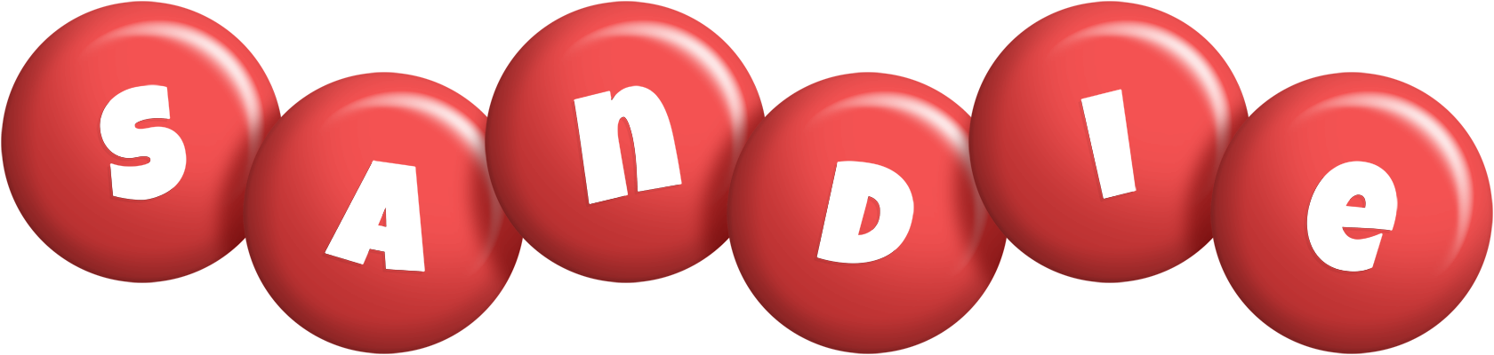 Sandie candy-red logo