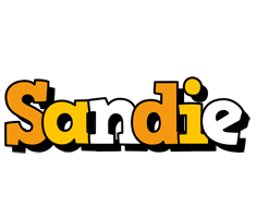 Sandie cartoon logo