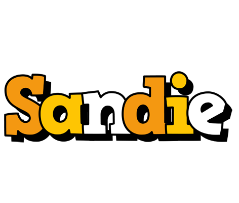 Sandie cartoon logo