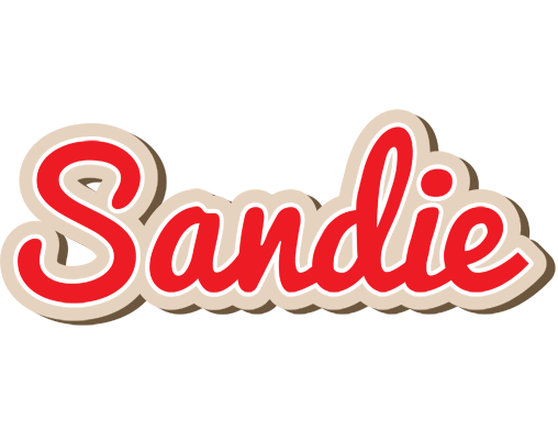 Sandie chocolate logo