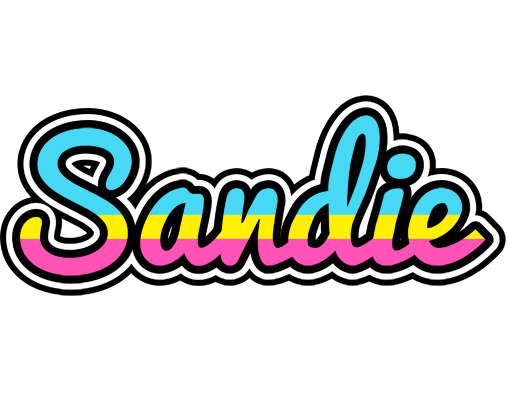 Sandie circus logo