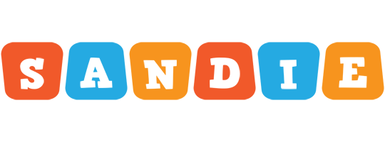 Sandie comics logo