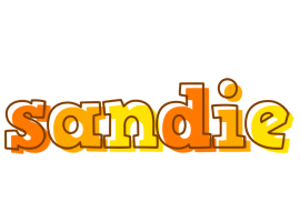 Sandie desert logo