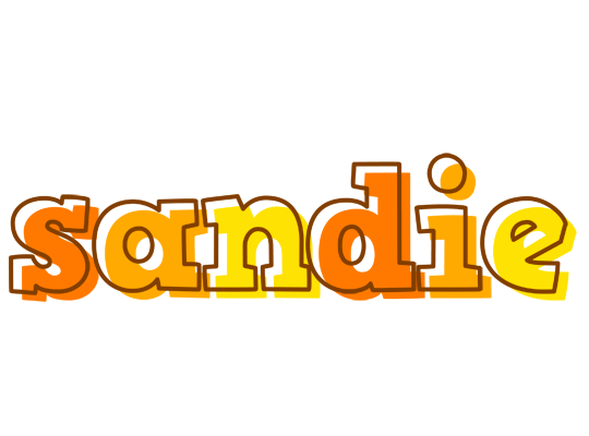 Sandie desert logo