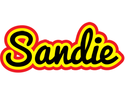 Sandie flaming logo