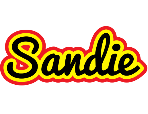 Sandie flaming logo