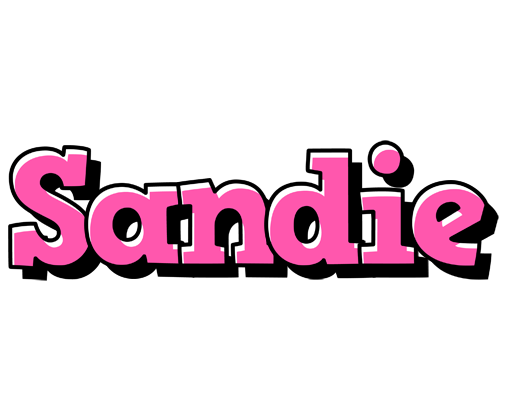 Sandie girlish logo