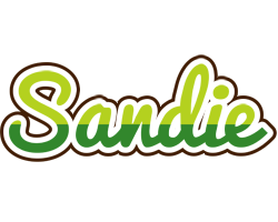 Sandie golfing logo