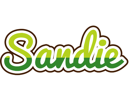 Sandie golfing logo