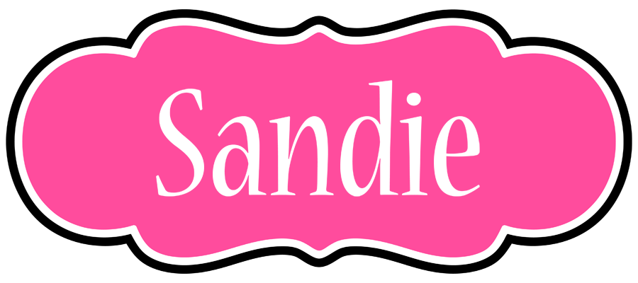 Sandie invitation logo