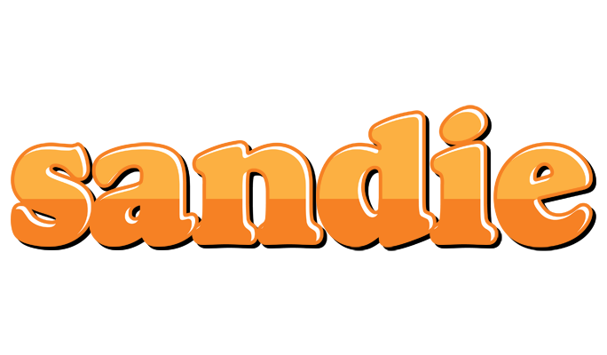 Sandie orange logo