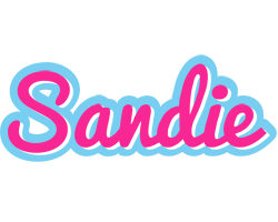 Sandie popstar logo