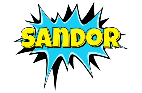 Sandor amazing logo