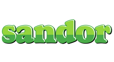 Sandor apple logo