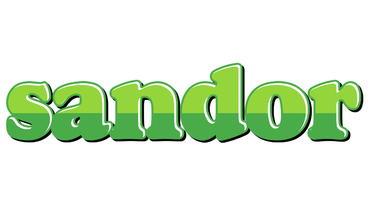 Sandor apple logo