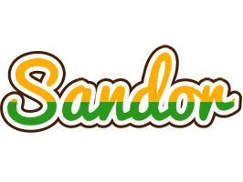 Sandor banana logo