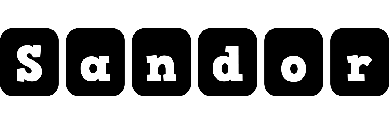Sandor box logo