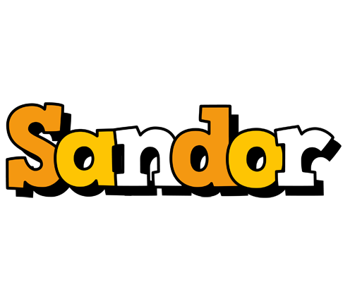 Sandor cartoon logo