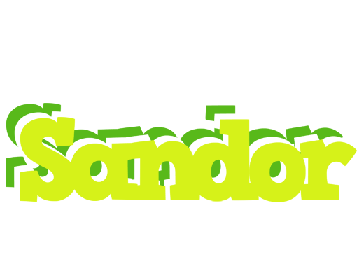 Sandor citrus logo