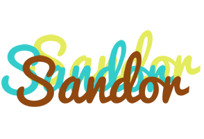 Sandor cupcake logo