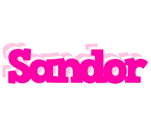 Sandor dancing logo