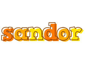 Sandor desert logo