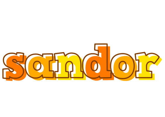 Sandor desert logo