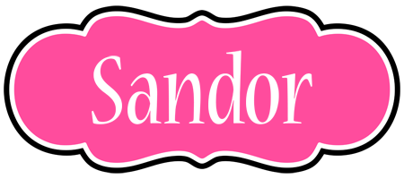 Sandor invitation logo