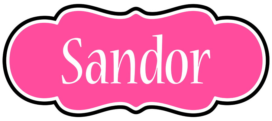 Sandor invitation logo
