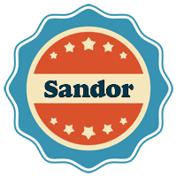 Sandor labels logo