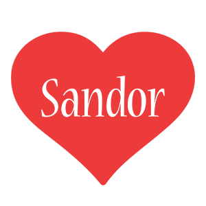 Sandor love logo