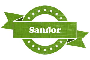 Sandor natural logo