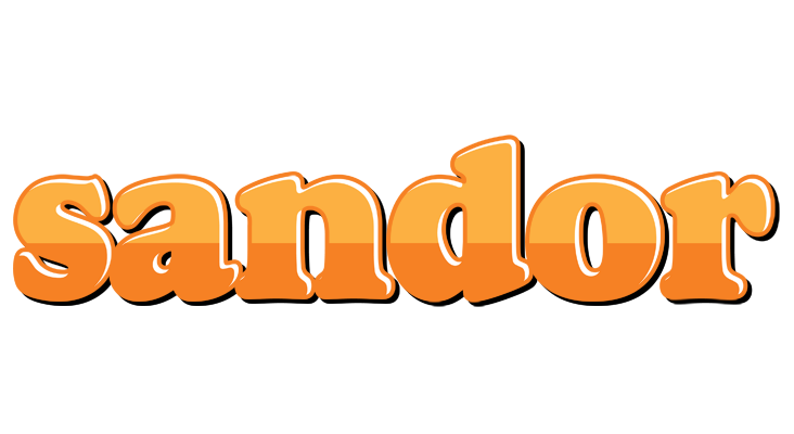 Sandor orange logo