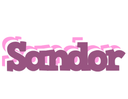 Sandor relaxing logo