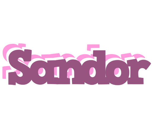 Sandor relaxing logo