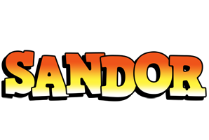 Sandor sunset logo