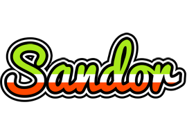 Sandor superfun logo