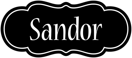 Sandor welcome logo