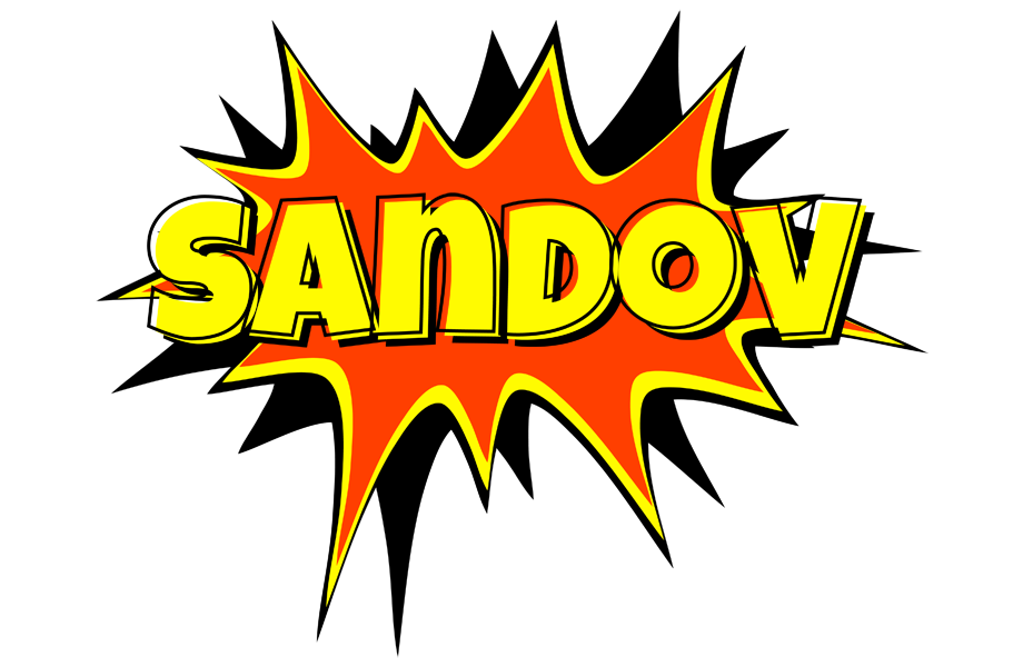 Sandov bazinga logo