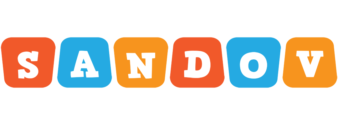 Sandov comics logo